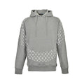 Presbyopic patchwork hooded sweatshirt