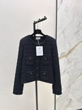 The latest fall/winter style, a versatile black woven jacket.