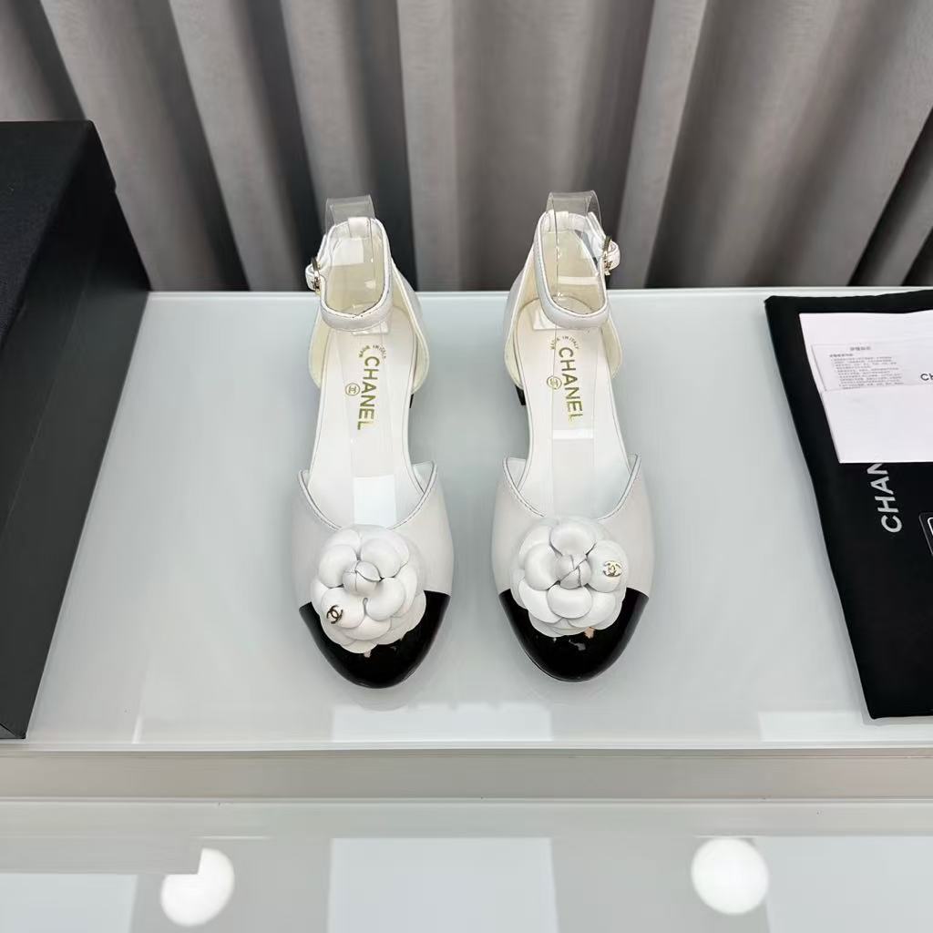 Camellia flat shoes