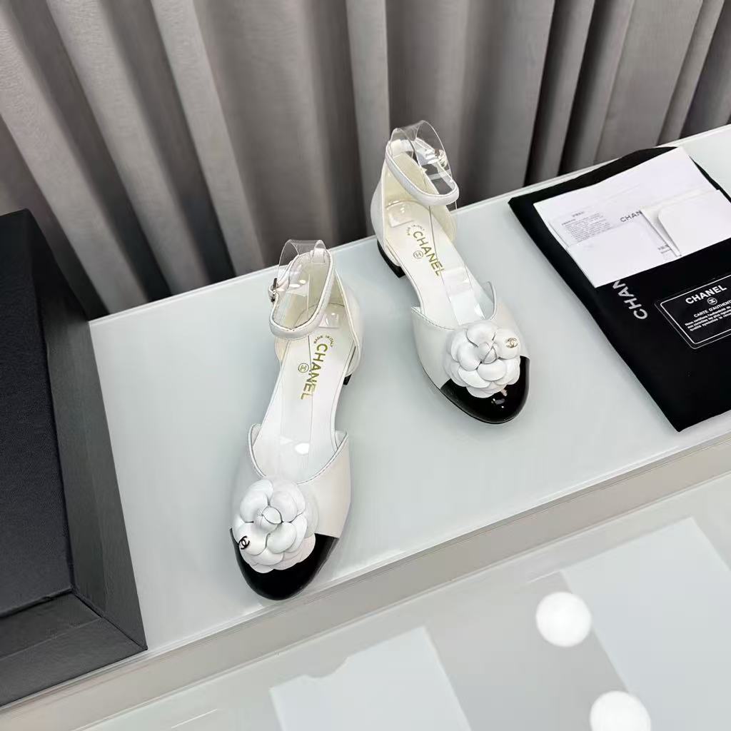 Camellia flat shoes