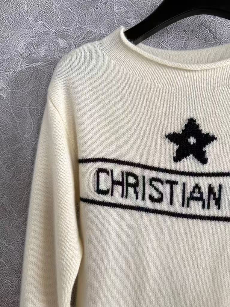 Lucky Star Shoulder Button Sweater