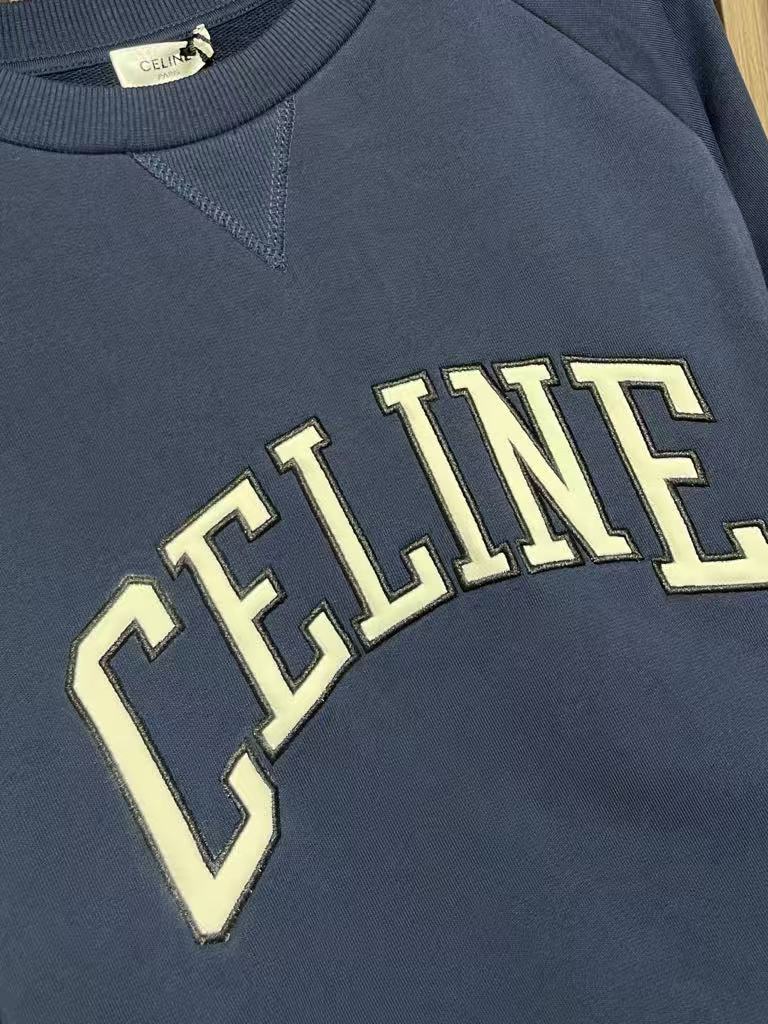 Regular-fit crewneck sweatshirt with appliquéd lettering