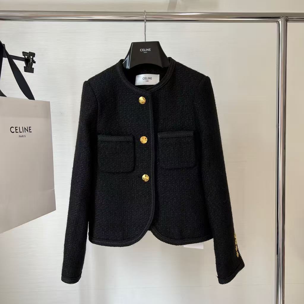 A classic black and gold jacket