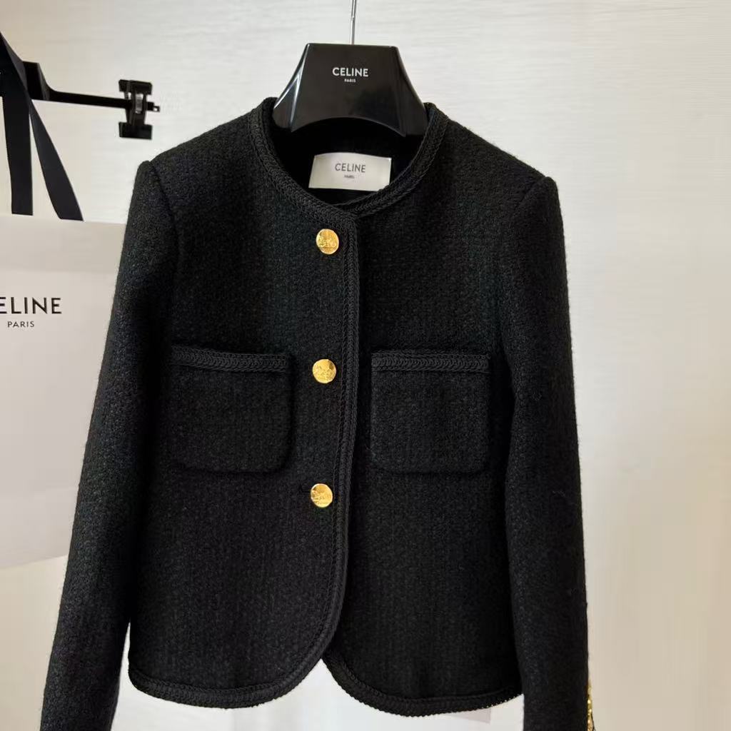 A classic black and gold jacket