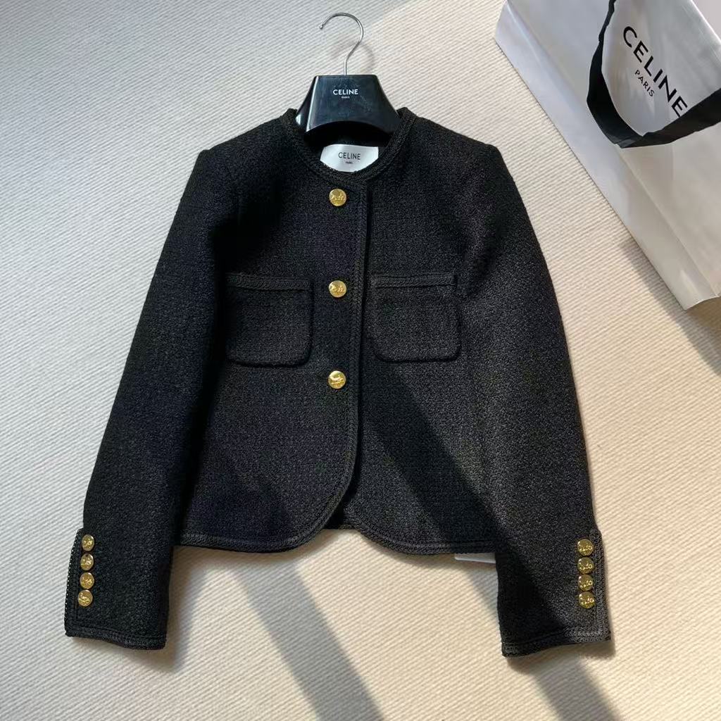 A classic black and gold jacket