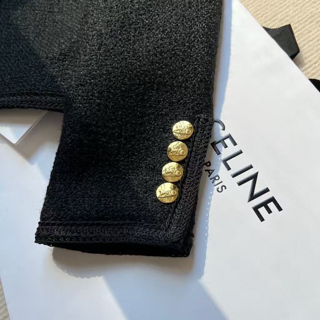 A classic black and gold jacket