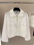 lapel cardigan