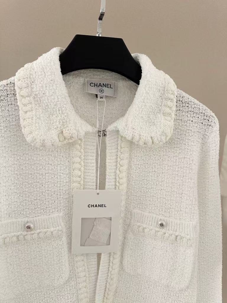 lapel cardigan