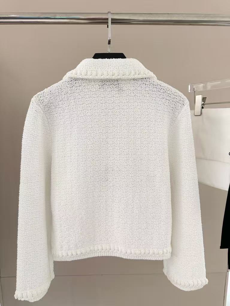 lapel cardigan