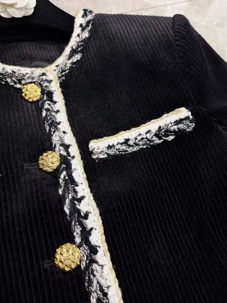 Black corduroy jacket