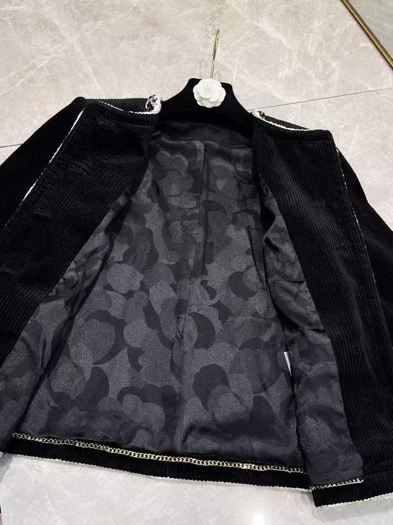 Black corduroy jacket
