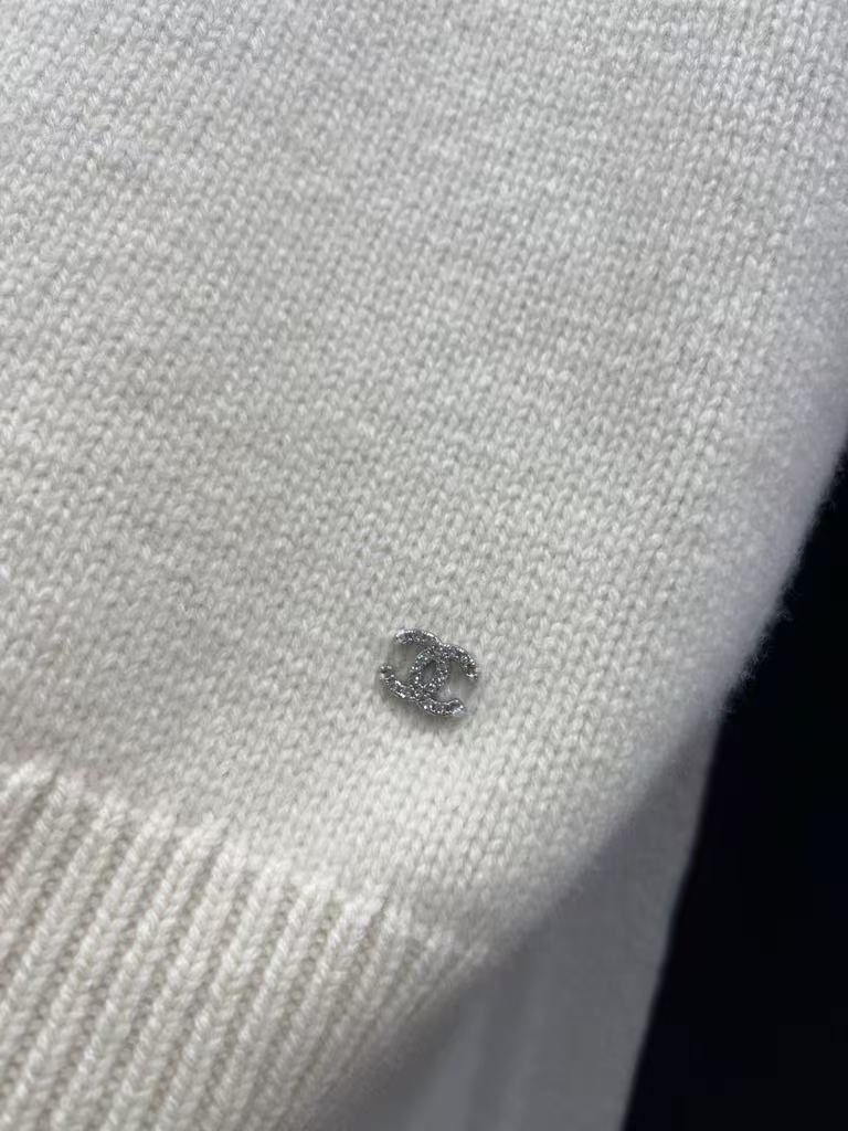 Deer Jacquard Pure Wool Color Block