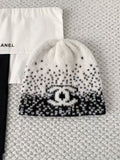 Skiing series knitted cashmere hat