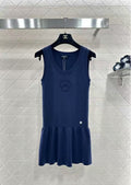 26NEW Camellia Knitted Vest Dress
