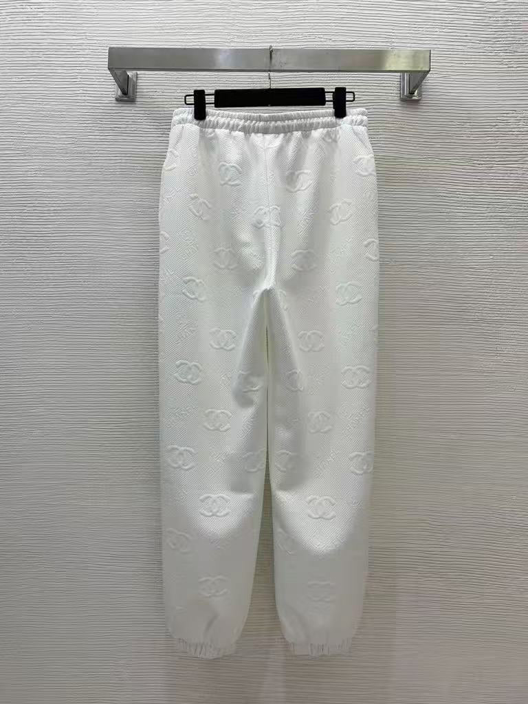 White casual suit
