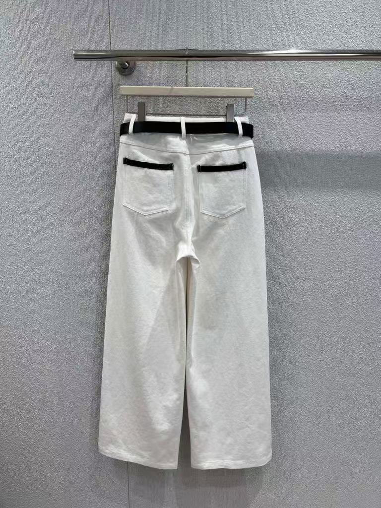 26NEW Beaded Double Pocket High-Waisted Slimming Jeans