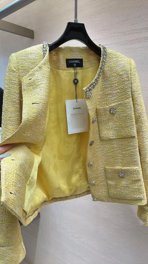 26NEW Lemon Yellow Jacket