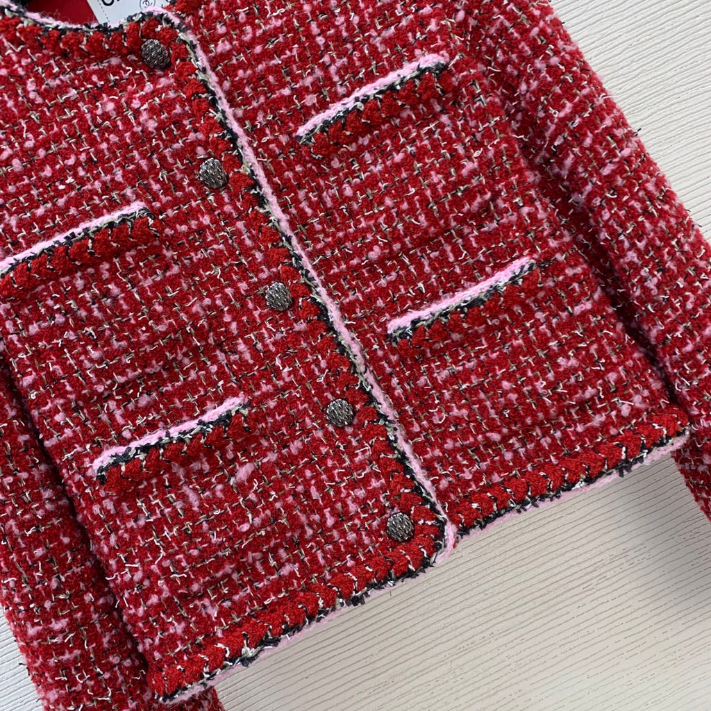 26SS Four-Pocket Knitted Jacket Set