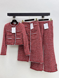 26SS Four-Pocket Knitted Jacket Set