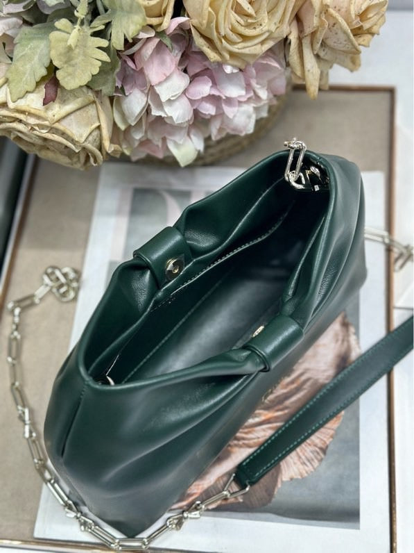 2026 Spring/Summer New Handbag Design: Embroidered with Light Gold Chain