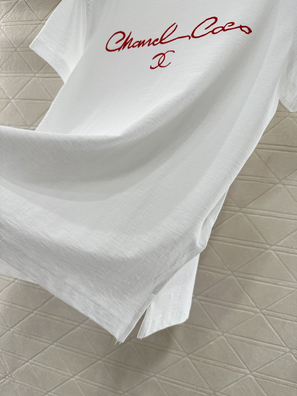 Printed letter logo T-shirt