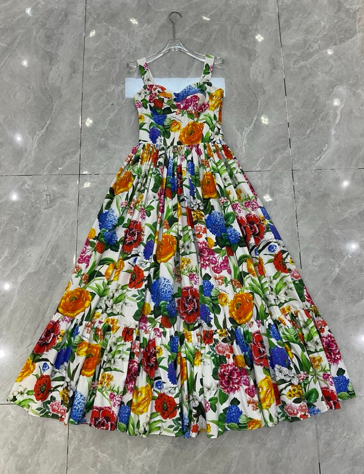 2026 New Arrival: Original-Style Multicolor Floral Cotton Fabric