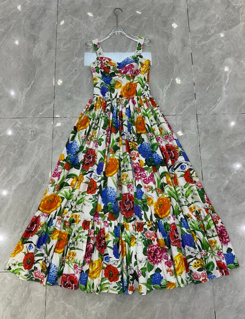 2026 New Arrival: Original-Style Multicolor Floral Cotton Fabric