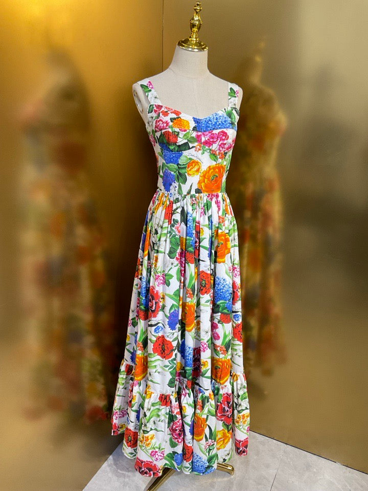 2026 New Arrival: Original-Style Multicolor Floral Cotton Fabric