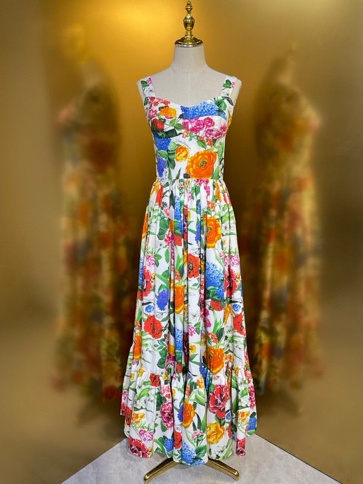2026 New Arrival: Original-Style Multicolor Floral Cotton Fabric