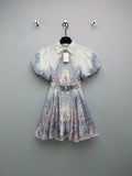 2026 New French Palace-Print Shirt Dress (Short Style)