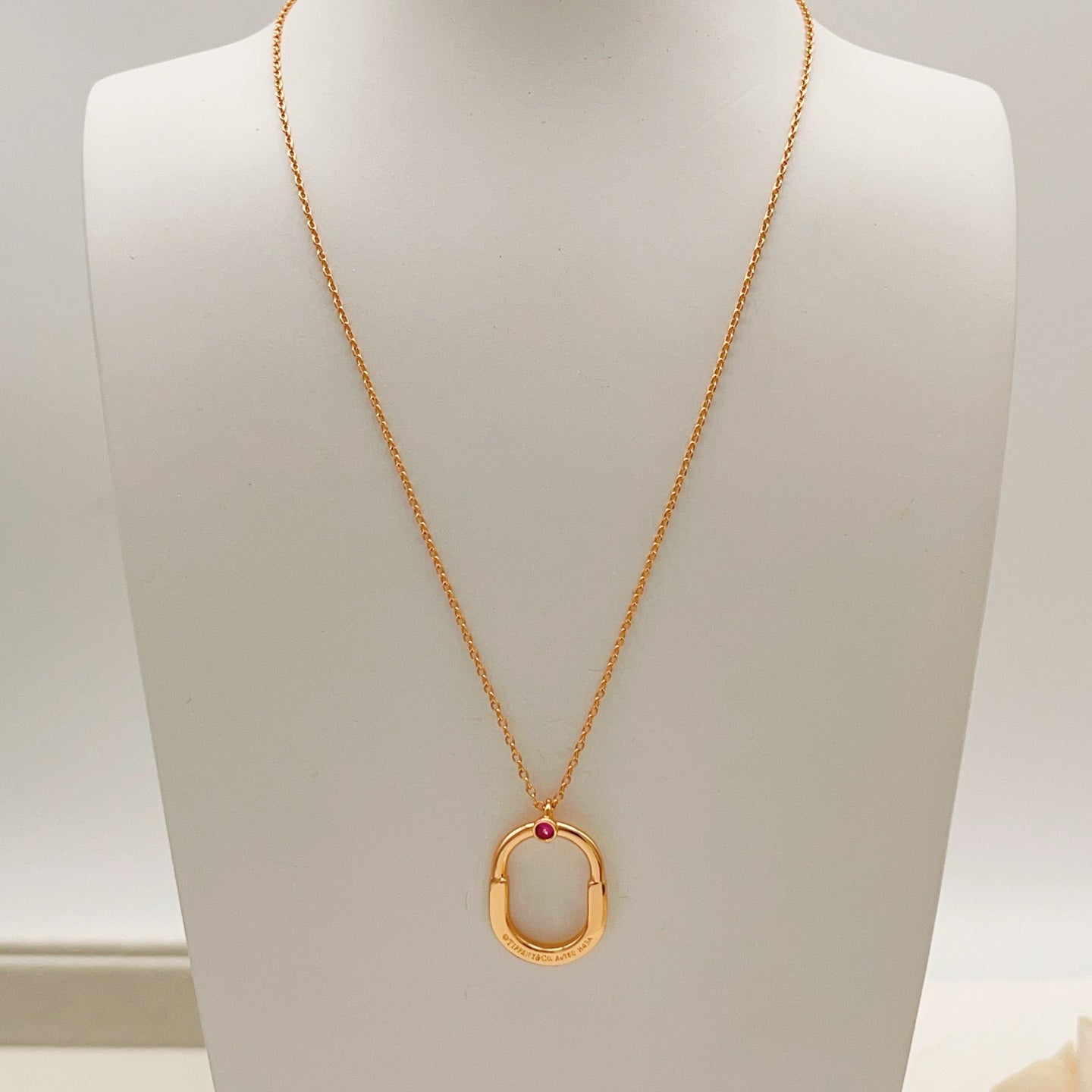 New Arrival 🆕🆕 Rose Gold Single Pink Diamond Necklace — Haute Joaillerie Workshop Collection