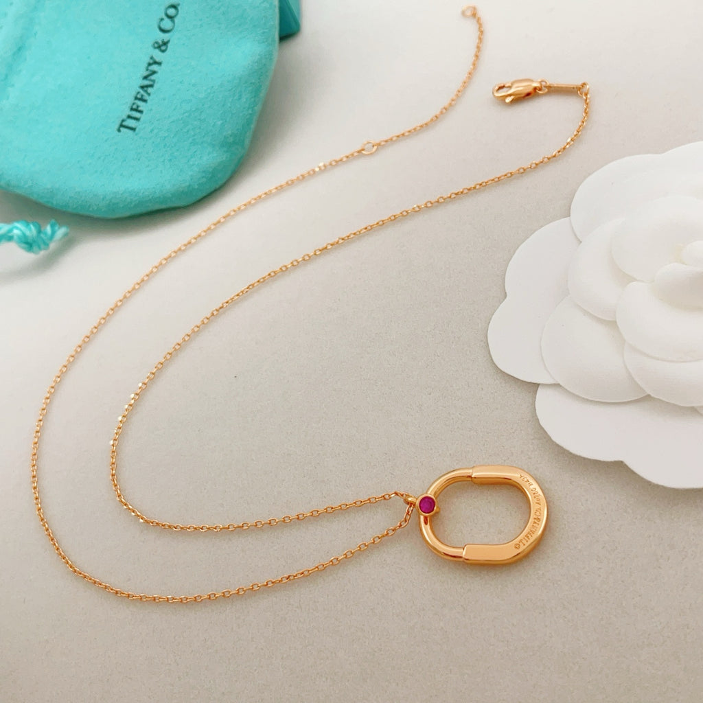 New Arrival 🆕🆕 Rose Gold Single Pink Diamond Necklace — Haute Joaillerie Workshop Collection