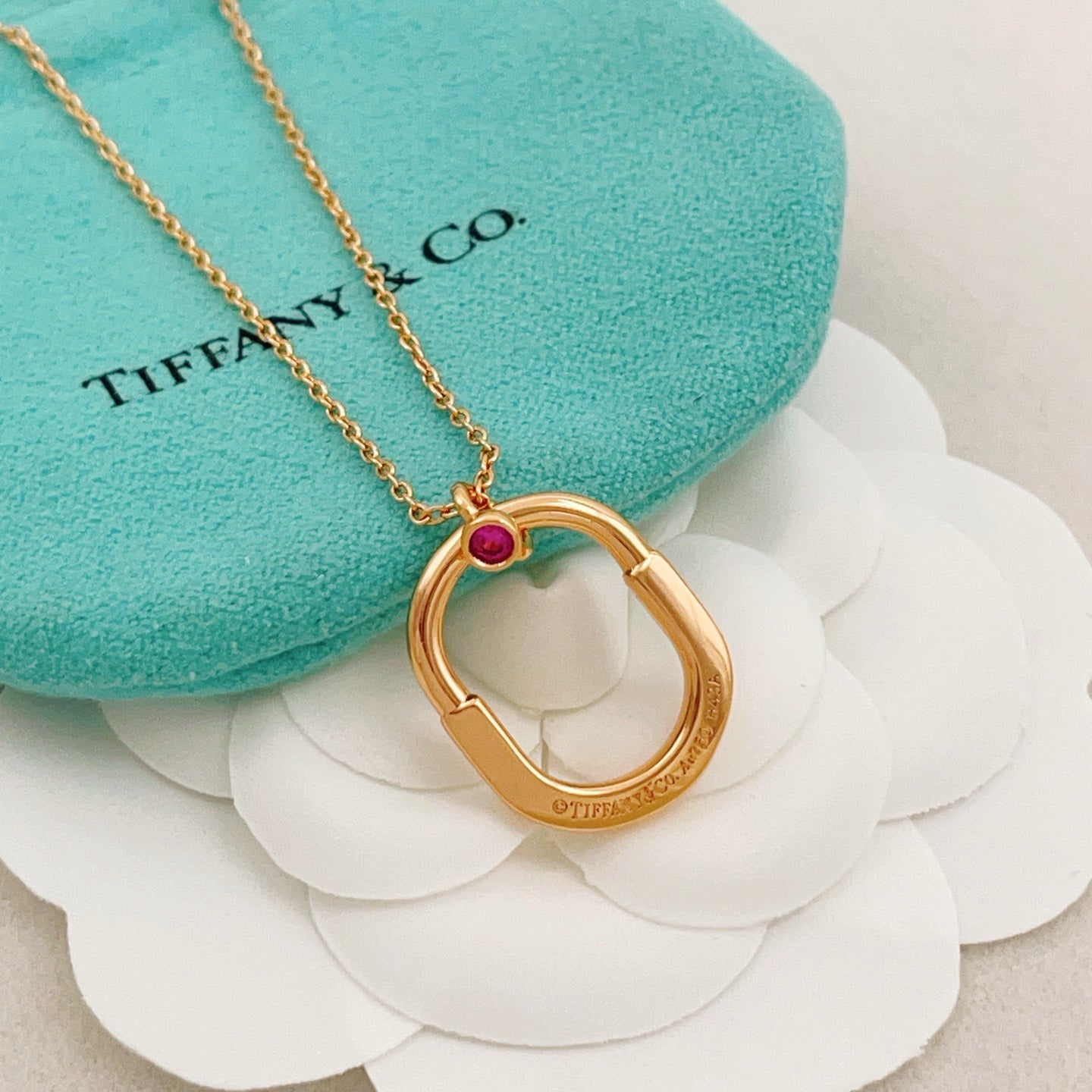 New Arrival 🆕🆕 Rose Gold Single Pink Diamond Necklace — Haute Joaillerie Workshop Collection