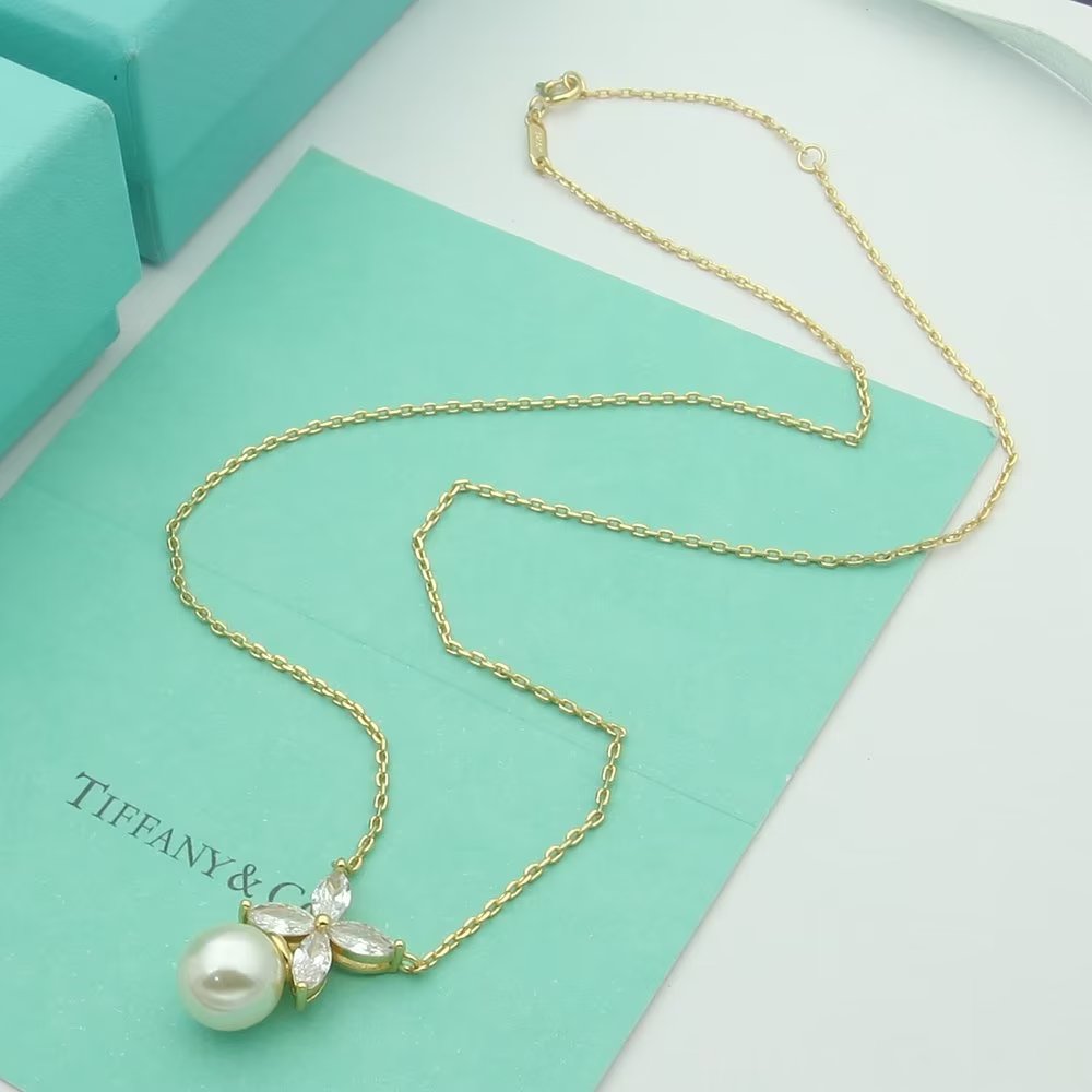 Pearl Marquise Necklace — Elegant Series