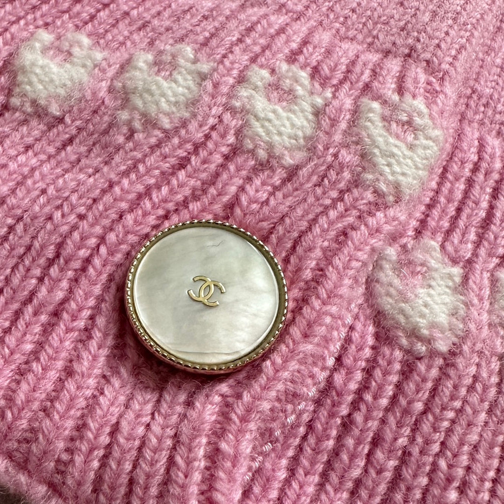 25P New Arrival 🤍 Pearl-Embellished Cardigan