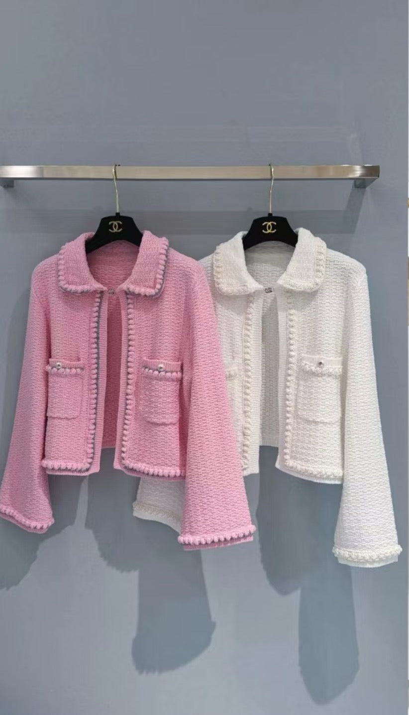 25P Pearl-Button Cardigan