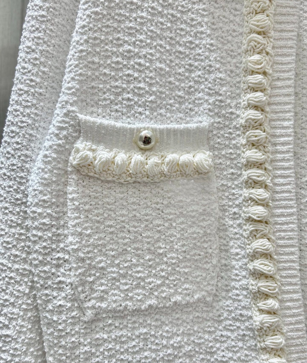 25P Pearl-Button Cardigan