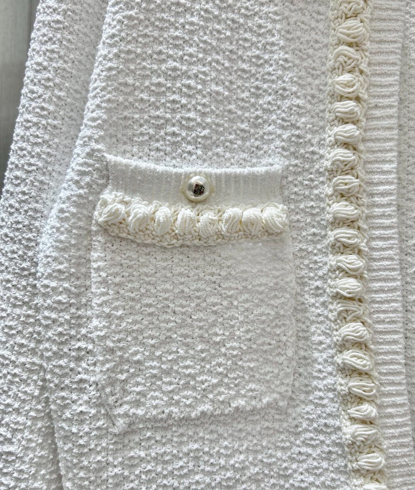 25P Pearl-Button Cardigan