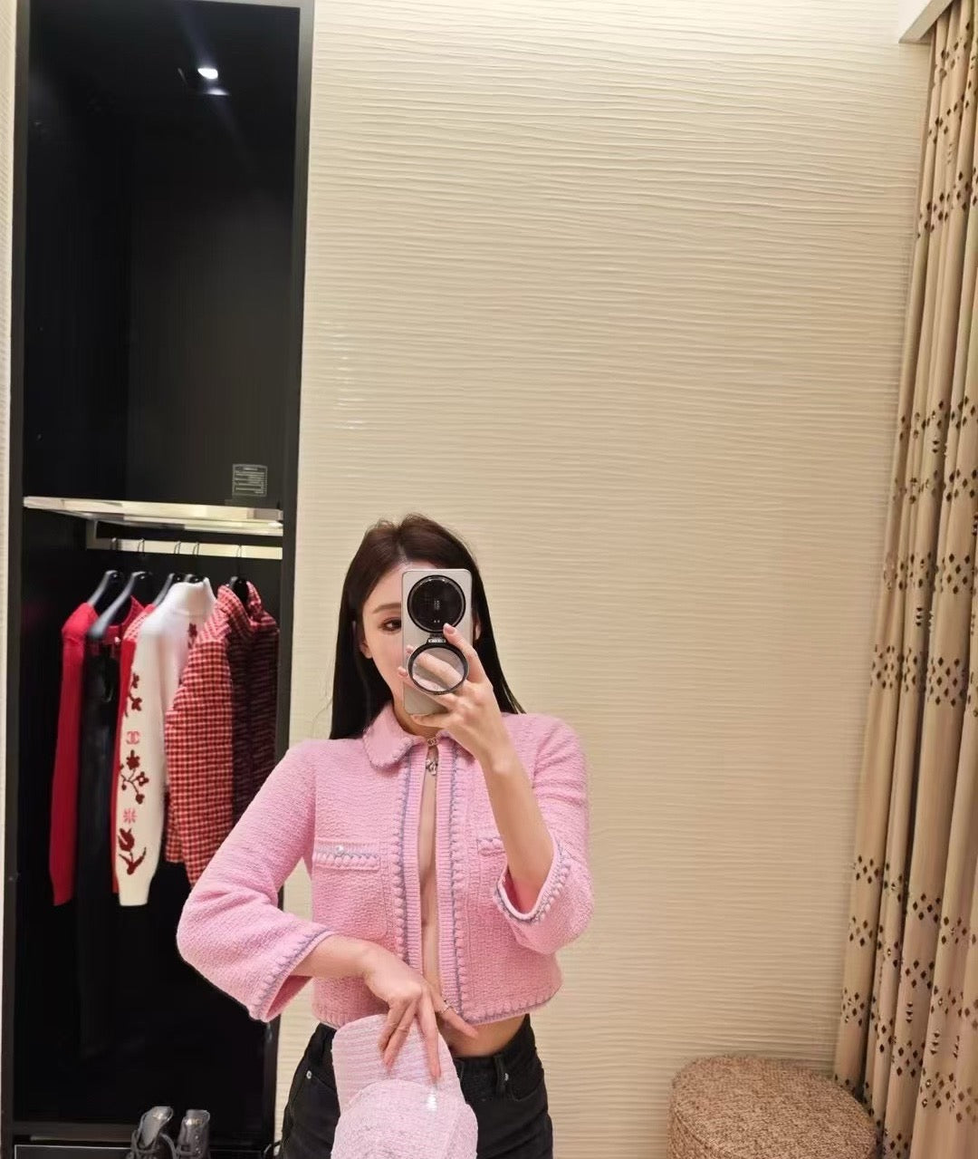 25P Pearl-Button Cardigan