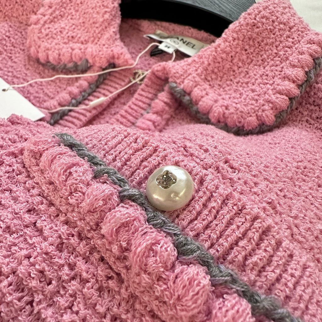 25P Pearl-Button Cardigan