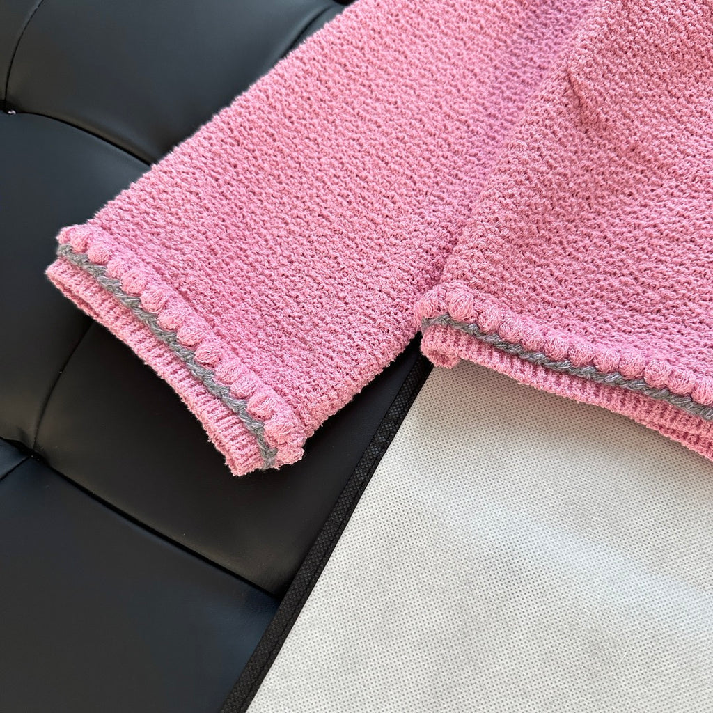 25P Pearl-Button Cardigan