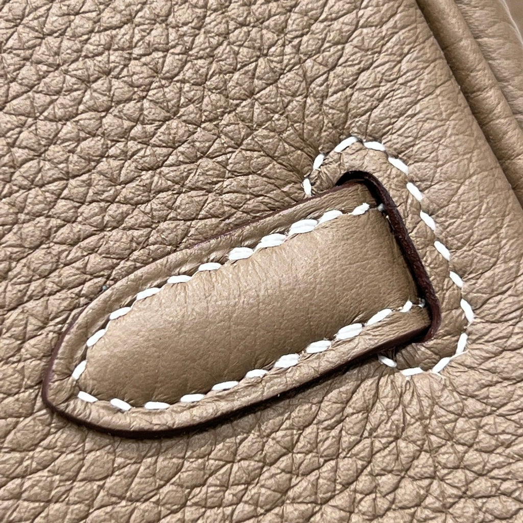 Birkin 30cm & 35cm — "Étain" (Pewter) Color, Silver Hardware, Waxed Stitching, All-Steel Fittings, Togo Leather