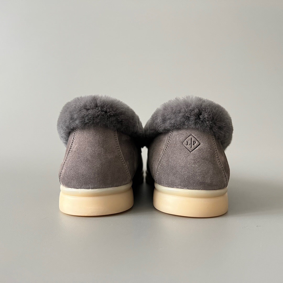 Women's Round-Toe Low-Top Slip-On Loafers