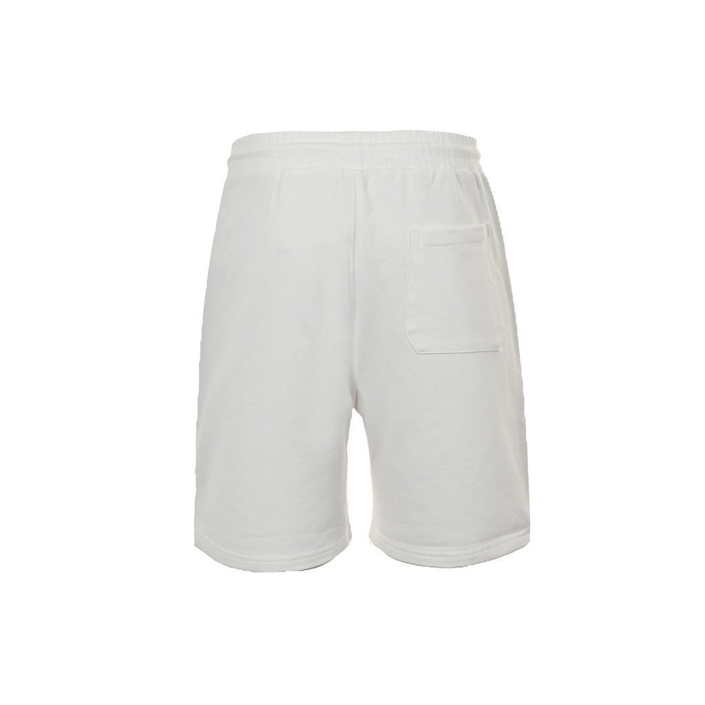 embroidered large letter logo shorts