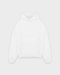 Heavy White Basic Hoodie
