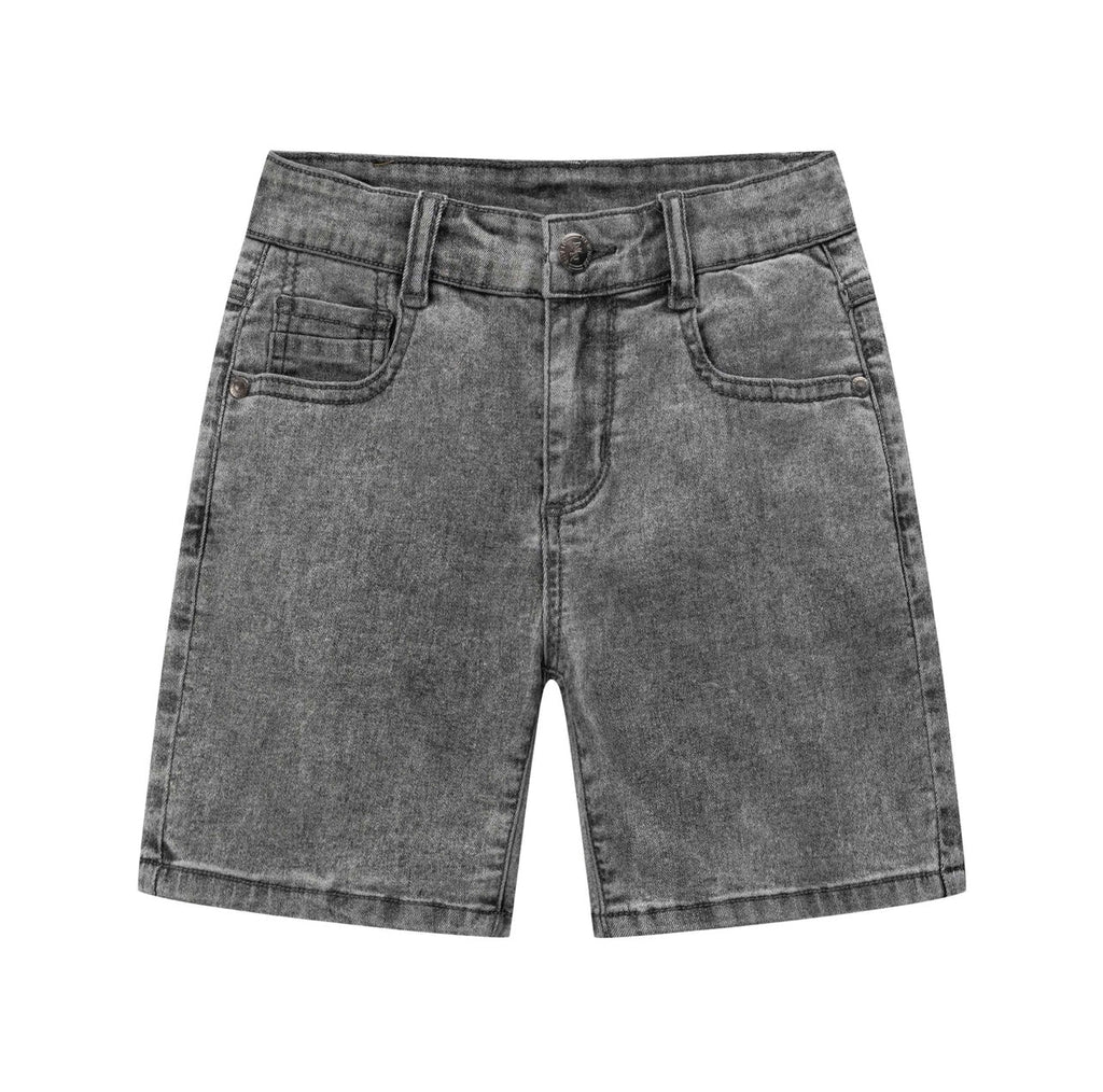 Boys Acid Wash Denim Shorts