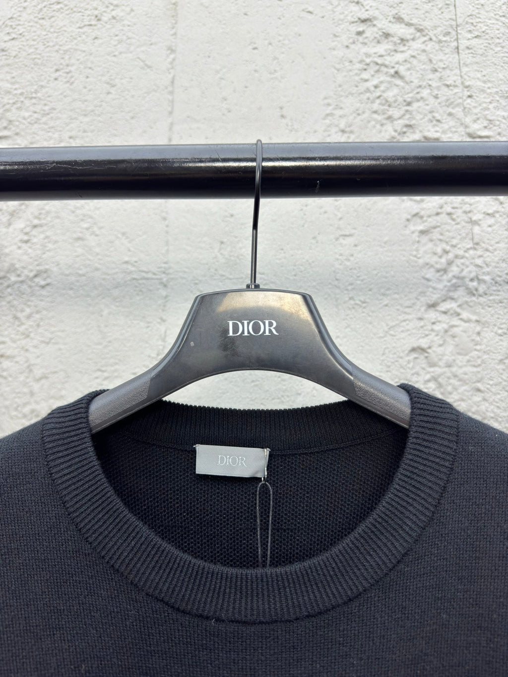 mohair letter sweater