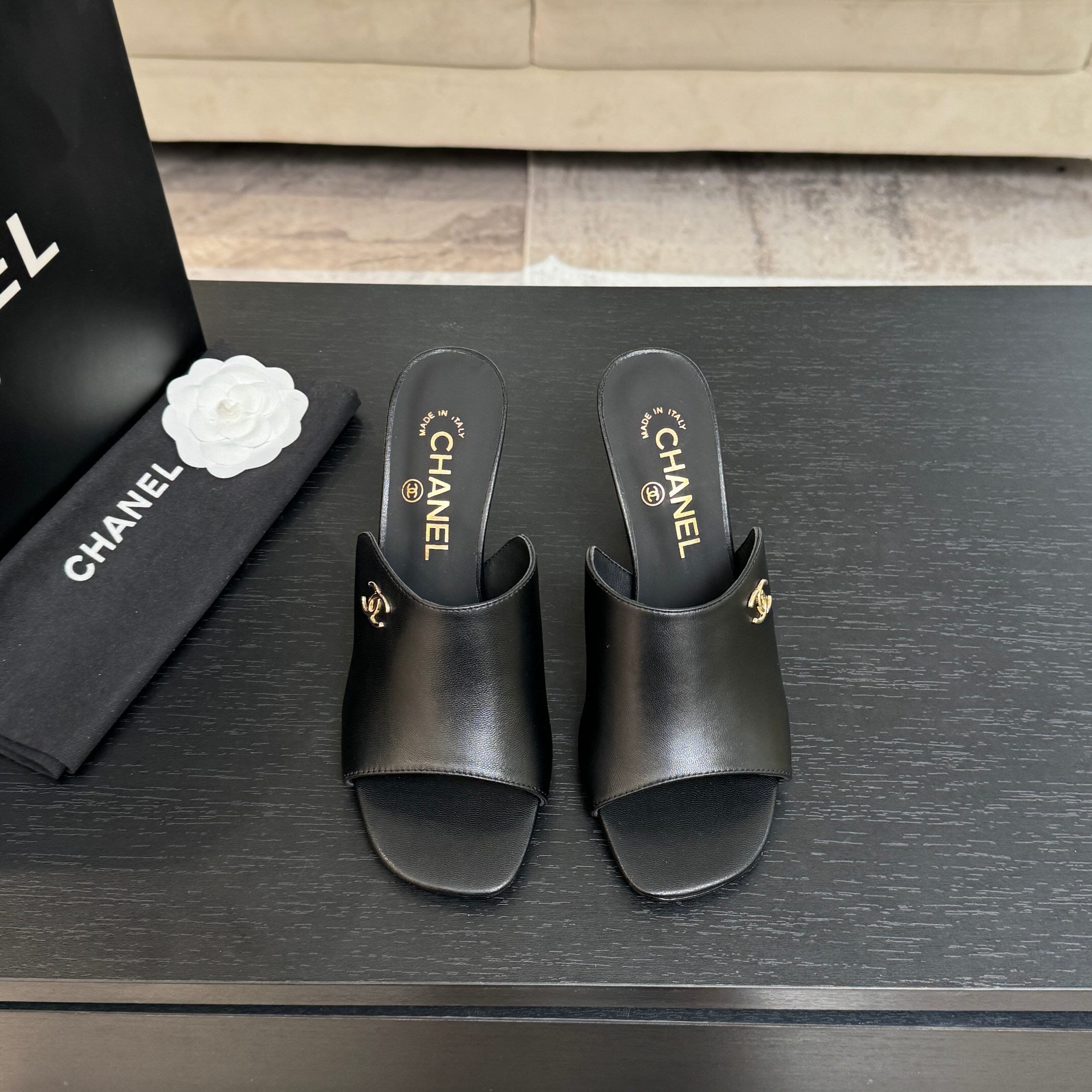 25FW NEW Exquisite High-Heeled Slippers