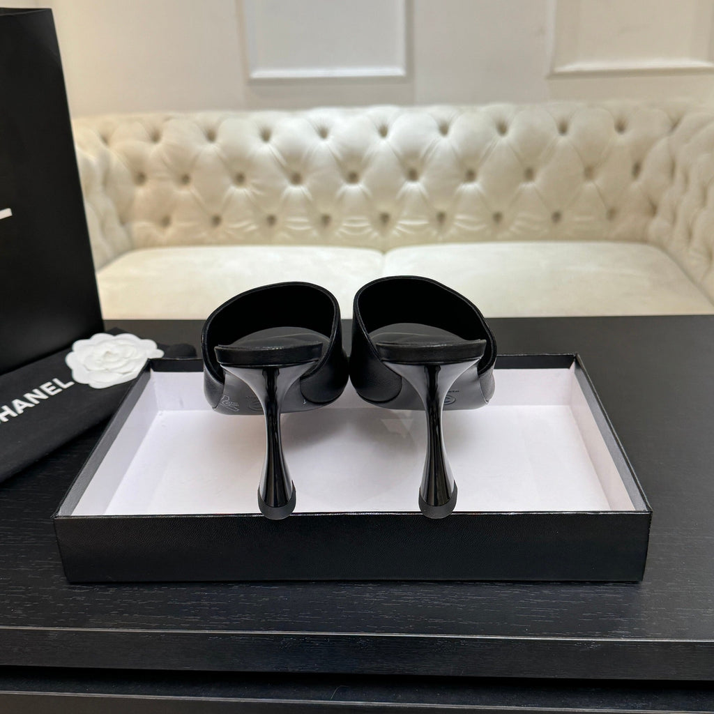 25FW NEW Exquisite High-Heeled Slippers