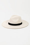 Western Wide Brim Ribbon Hat